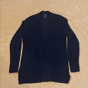 Ann Taylor Factory Black Cardigan
